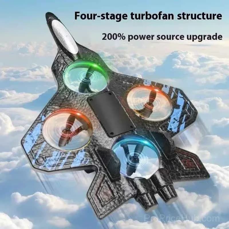 360° Stunt RC Drone with Flip and Glow Lights - View 7