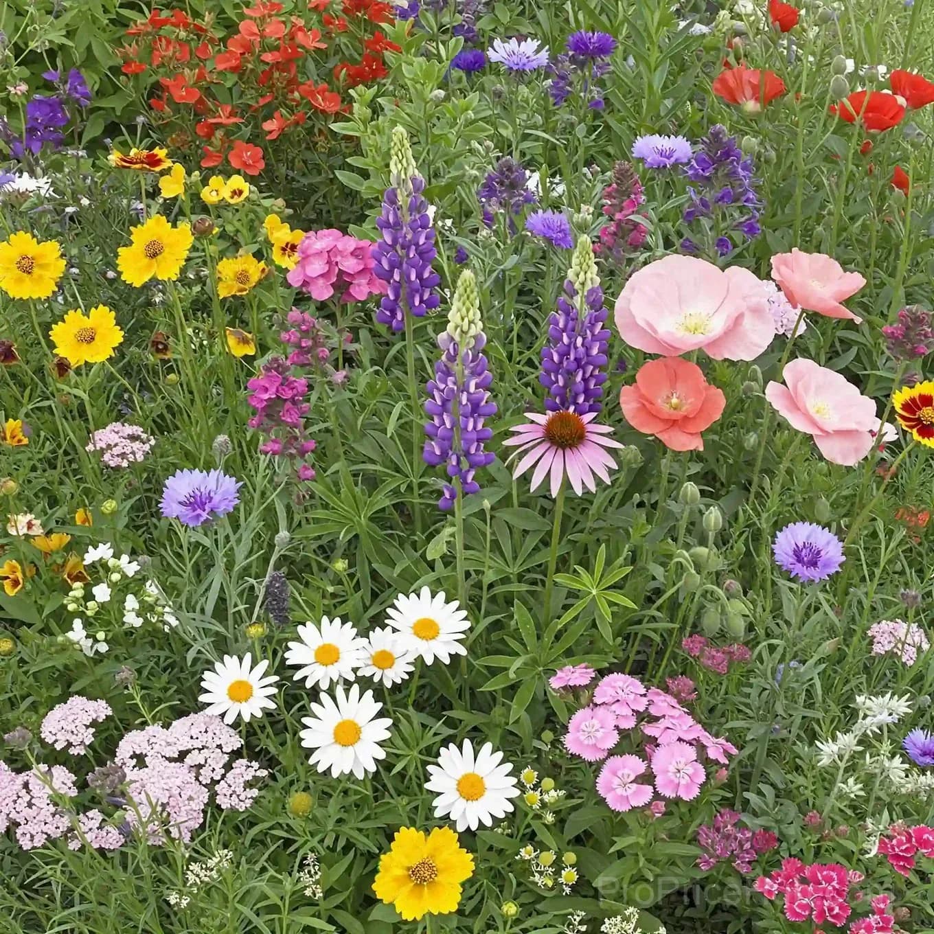 Heat-Tolerant Wildflower Seeds – Summer Hardy Mix - View 4