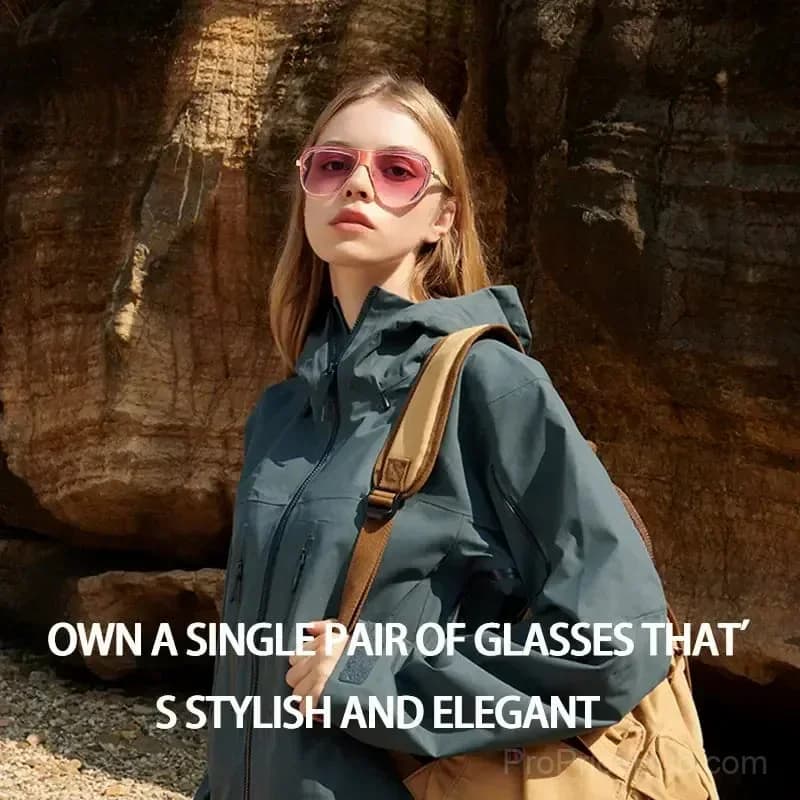 Smart Bluetooth 5.4 Audio Sunglasses – Open-Ear, UV & Blue Light Protection - View 3