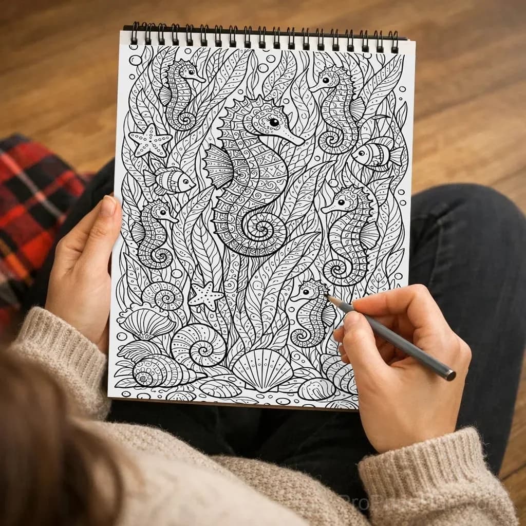 Adult Coloring Stress Relief Books (Hardcover) - View 15