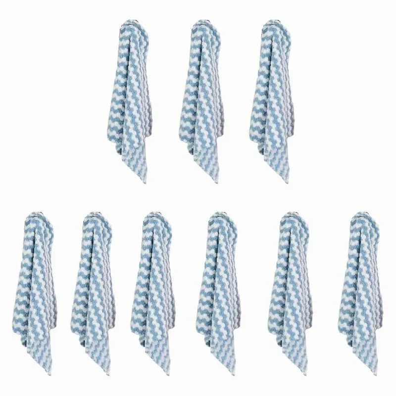 Microfiber Cleaning Rags, 3-Pack, Random Colors - View 10
