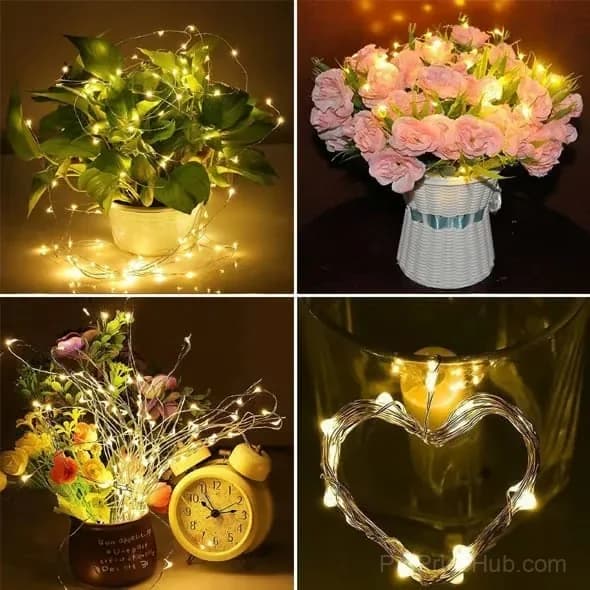 Multicolor Battery-Operated Bottle Lights with Replaceable Batteries - View 8