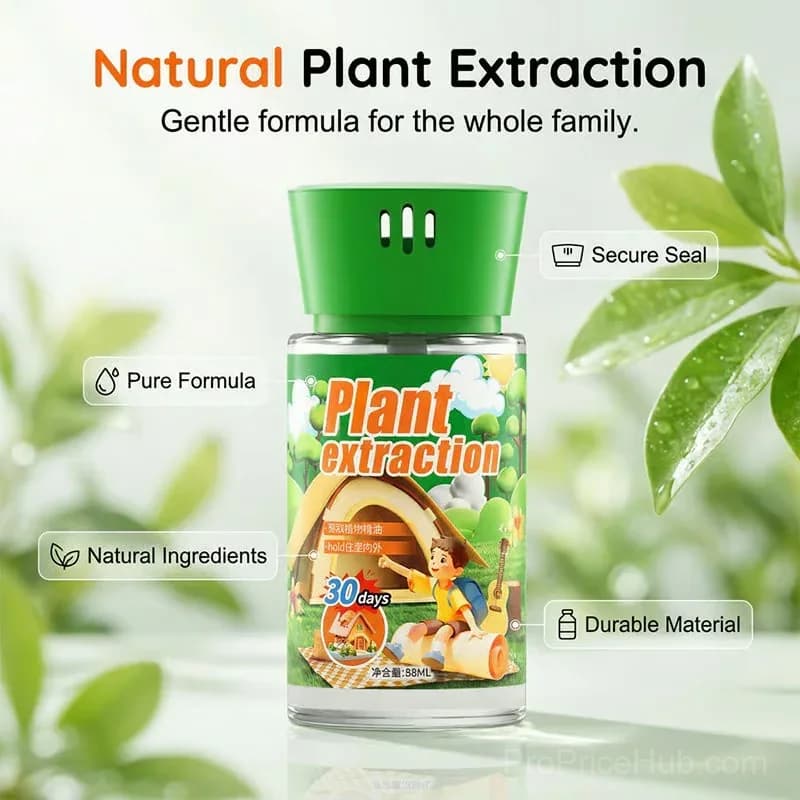 Plant-Based Mosquito Repellent Liquid, 1 Pc - View 4