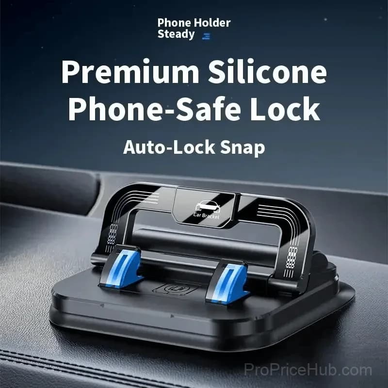 Foldable Silicone Parking Plate Phone Holder - View 5