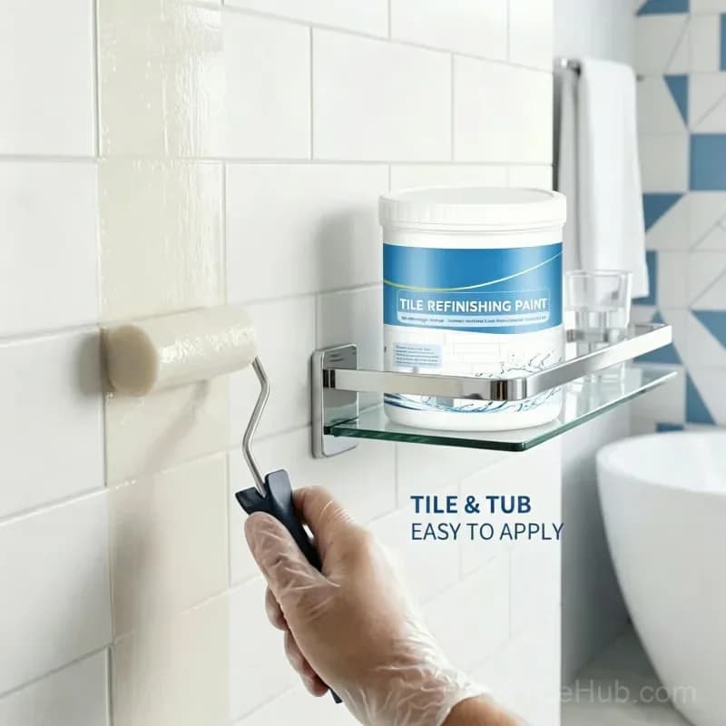 Tile & Tub Refinishing Paint Kit, Black, 100g (3.5 oz) - View 6