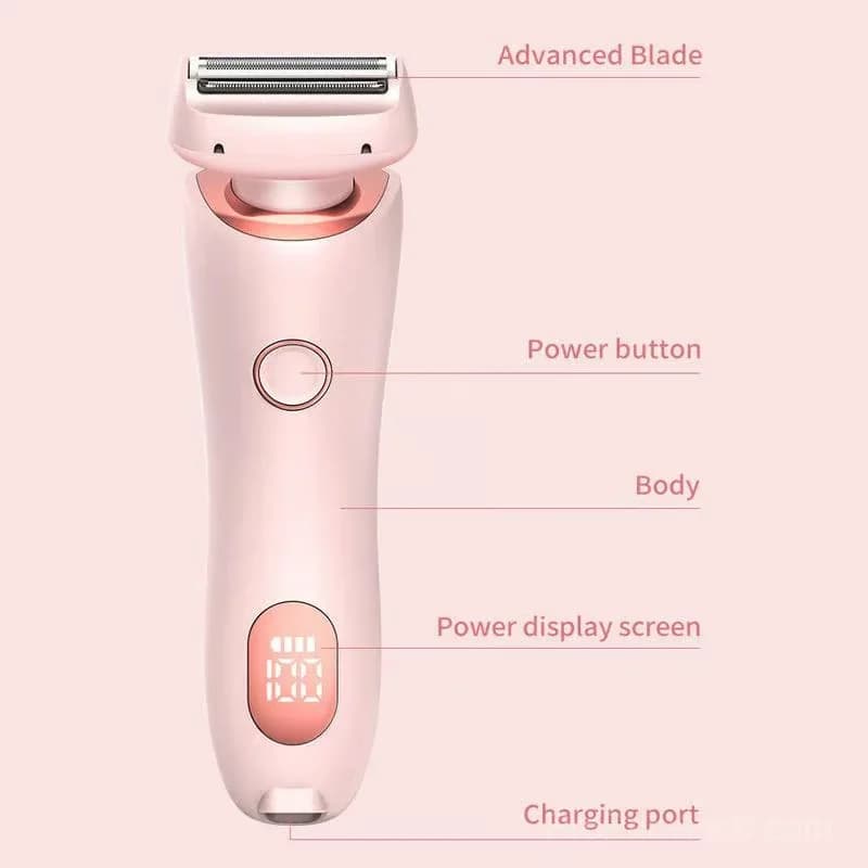 Women's Multifunctional Electric Shaver, Pink - View 10