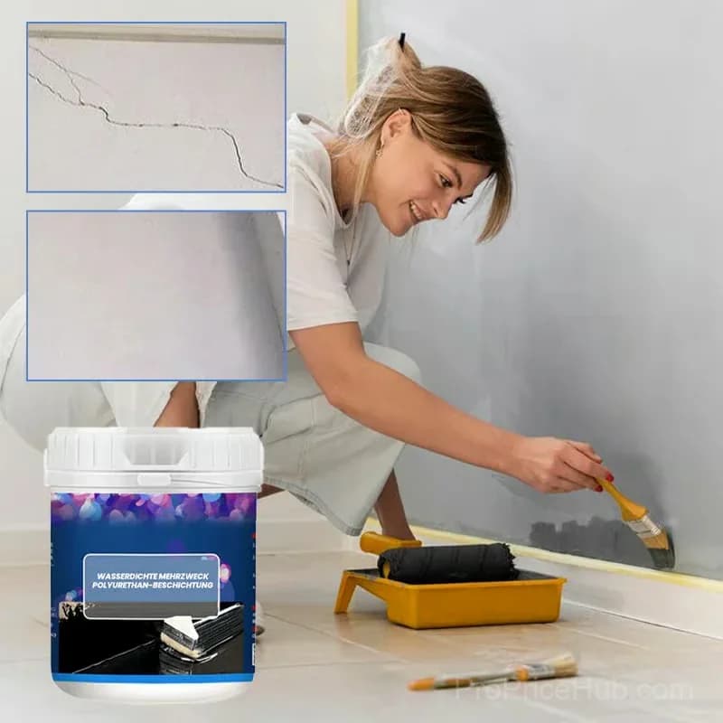 Waterproof Polyurethane Coating, White, 600g, Covers 1–2 m² - View 2