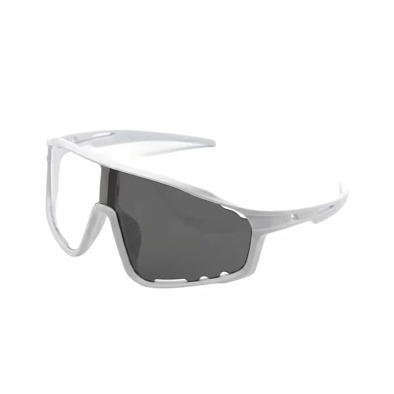 Photochromic UV Protection Sports Sunglasses, Black - View 3