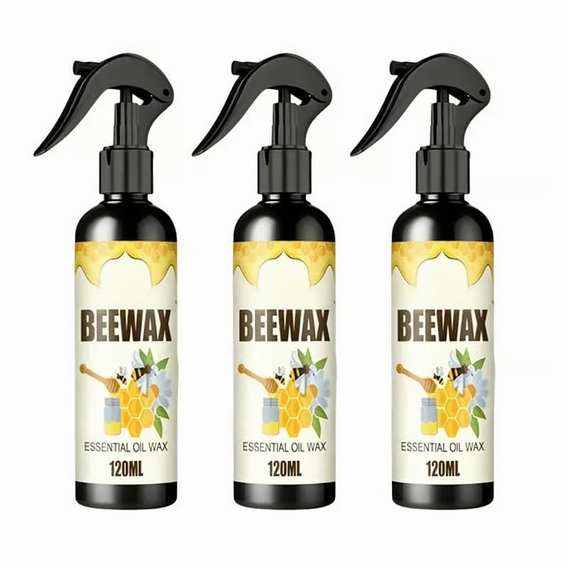 Natural Micro-Molecularized Beeswax Spray, 120 mL Set - View 3