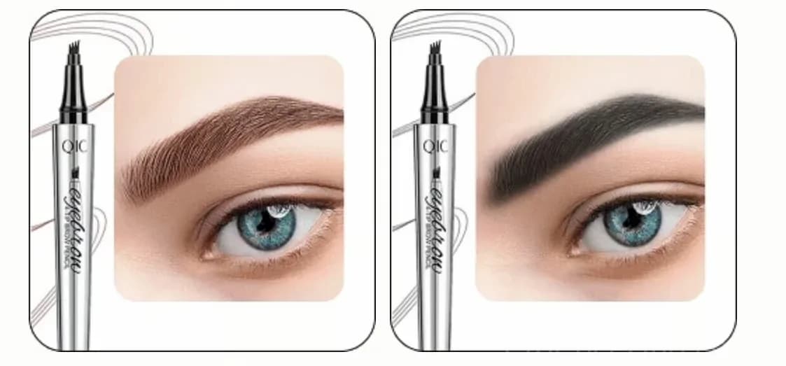 3D Waterproof Eyebrow Pencil, Light Brown, 2-Pack - View 36