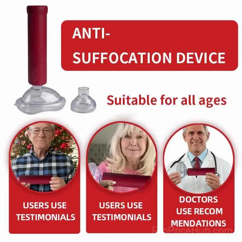 Anti-Choking Rescue Device with Suction for Kids & Adults - View 4