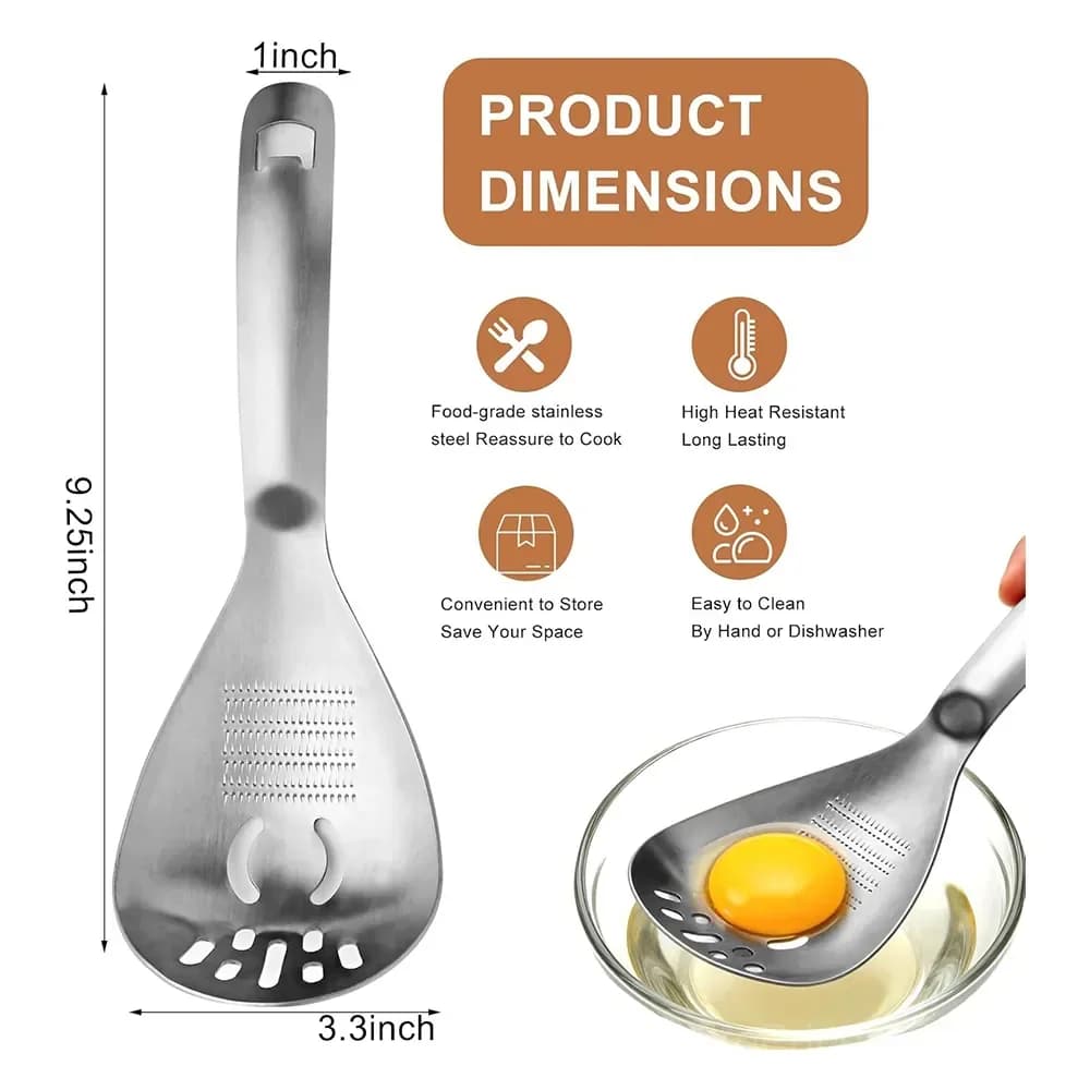 5-in-1 Stainless Steel Cooking Spoon with Masher & Bottle Opener - View 7