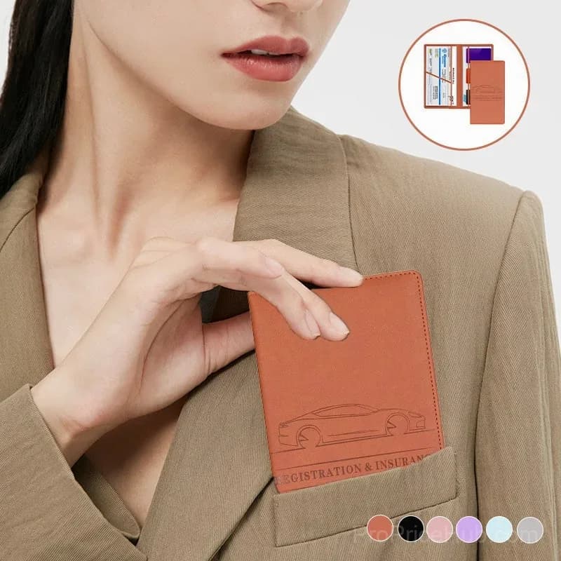 Car Registration & Insurance Card Holder - View 2