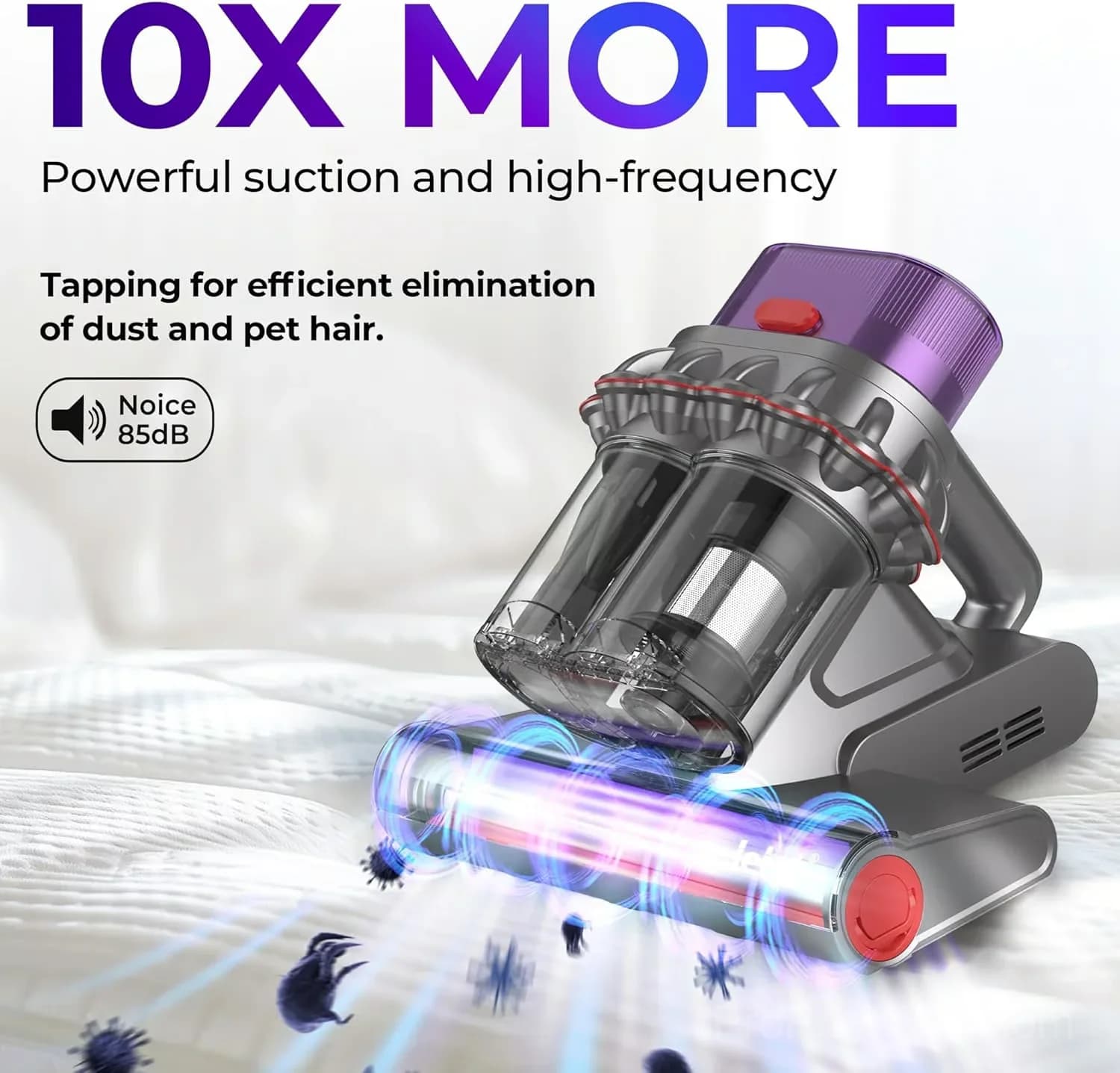 UV Bed Vacuum Cleaner for Mattresses, 1-Piece - View 5