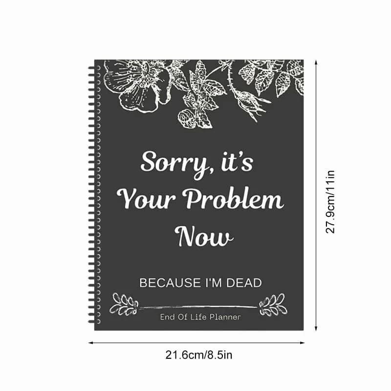 Sh*t...I'm Dead! End of Life Planner, Single Copy - View 14