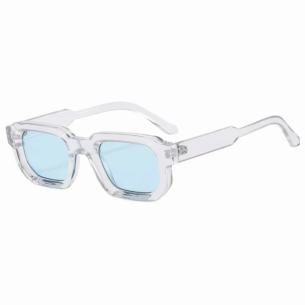 6-Pack Vintage Rectangle Sunglasses for Men & Women - UV400 Protection - View 15
