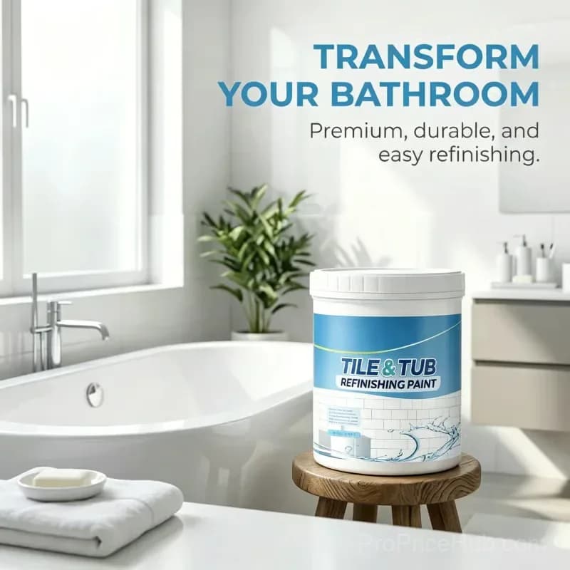 Tile & Tub Refinishing Paint Kit, Black, 100g (3.5 oz) - View 4