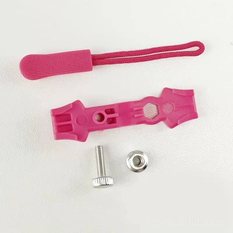 Black Zipper Puller Repair Kit, Easy Install, 10-Piece - View 16