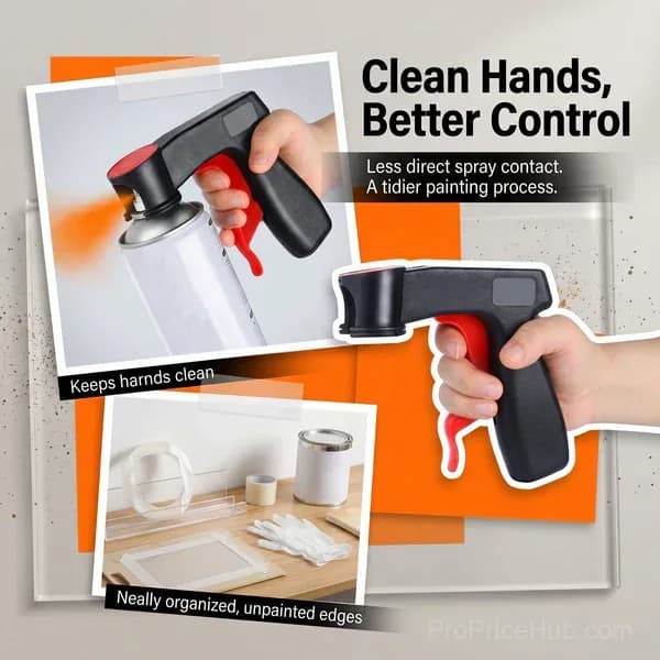 Universal Aerosol Spray Can Trigger Handle Grip for Painting - View 3