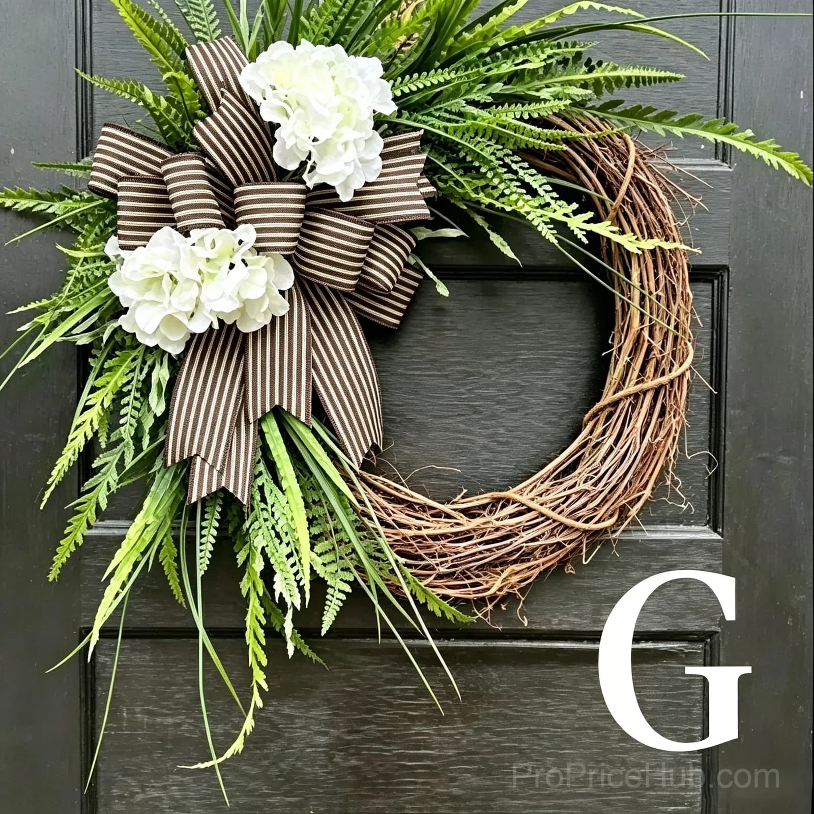 Handcrafted Hydrangea Wreath – All-Season Front Door Decor - View 15