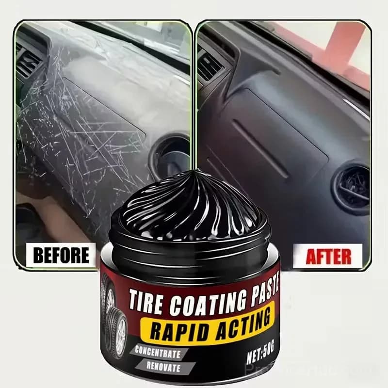 Tire Coating & Trim Restorer - Deep Black Shine for Rubber & Plastic - View 3