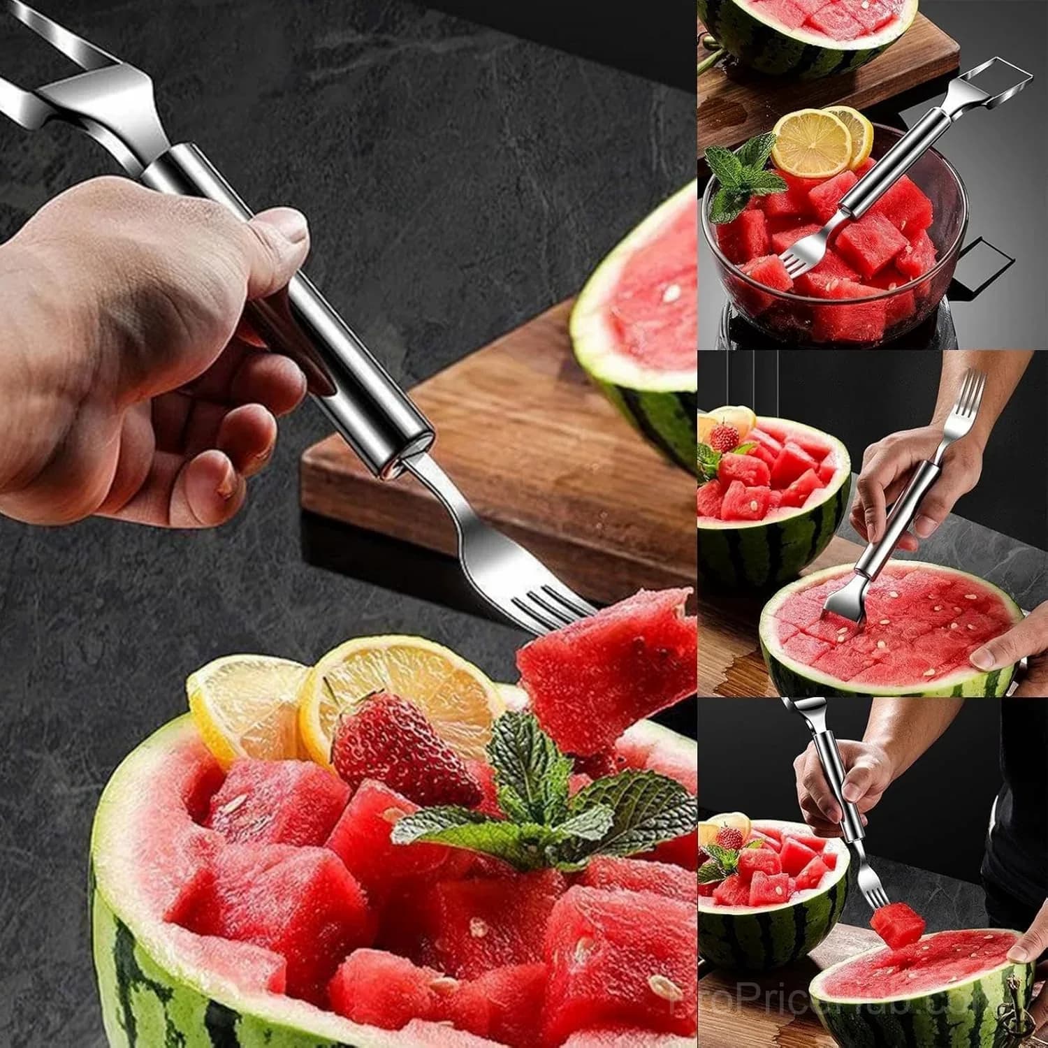 Upgraded Watermelon Fork Slicer Cutter Tool - View 6