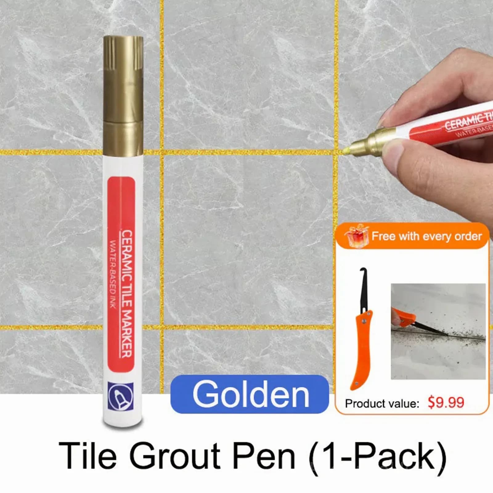 Anti-Mould Waterproof Joint Pen for Ceramic Tiles - View 10