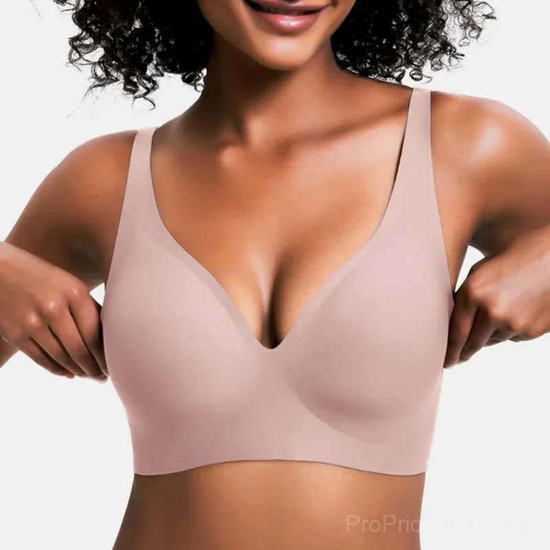 Comfort Fit Seamless Wireless Bra - View 10