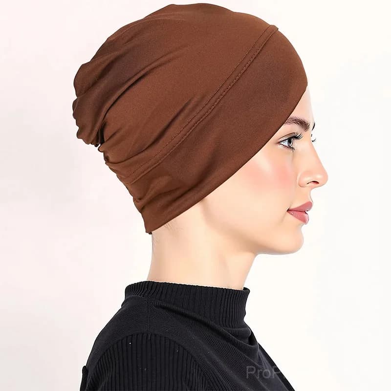 Soft Stretch Turban Cap for Women - View 15
