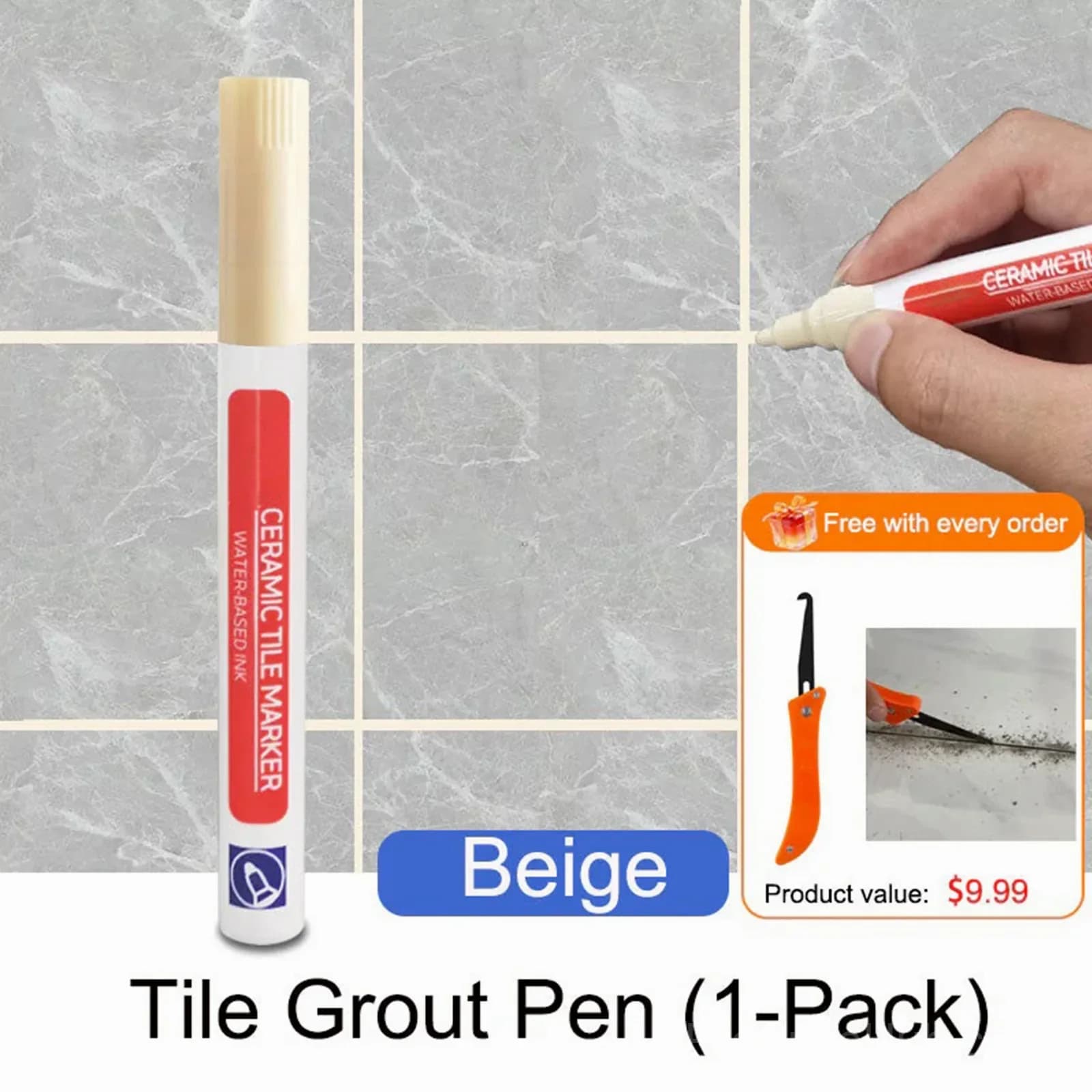 Anti-Mould Waterproof Joint Pen for Ceramic Tiles - View 13