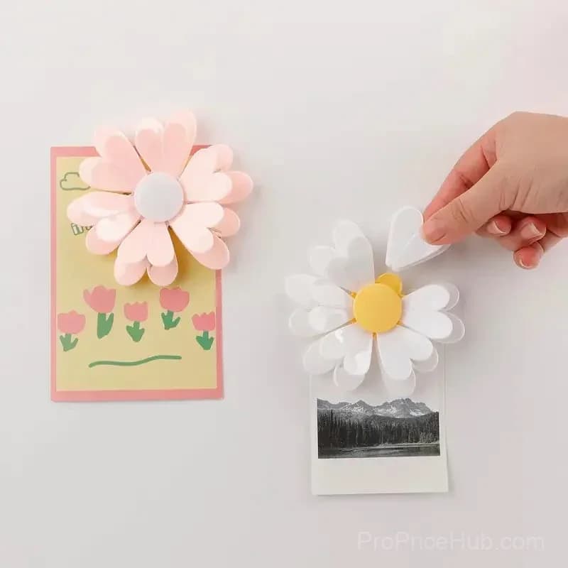 Magnetic Chip Clips for Fridge - 6 Bag Clips + 1 Magnetic Base, Cute Food Sealing Clips - View 8