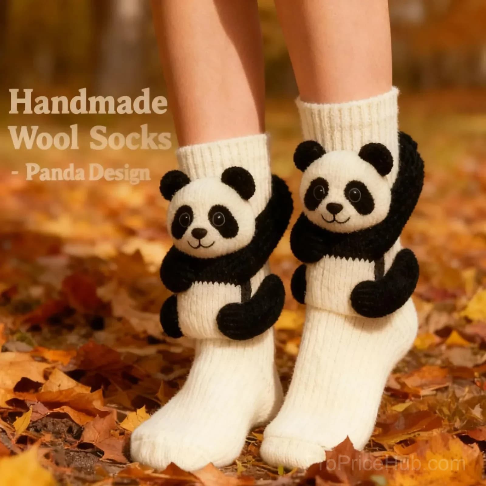 Women's 3D Knit Highland Cow Plush Hug Socks, 1 Pair - View 5