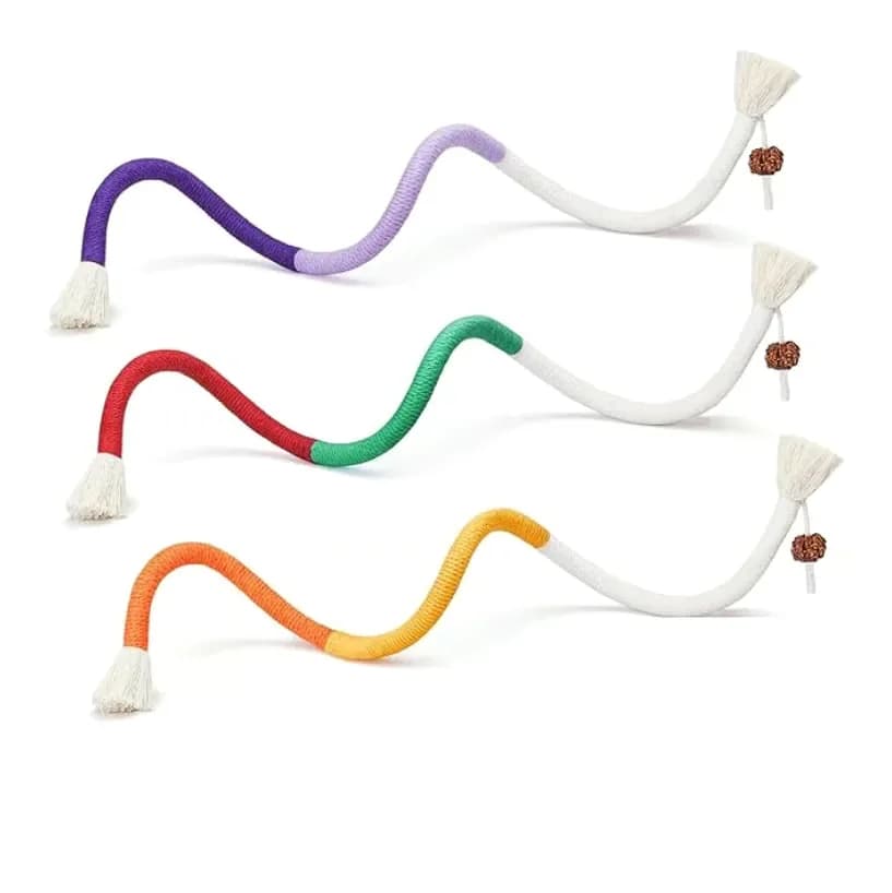 Orange Cat Chewing Rope Toy - View 10