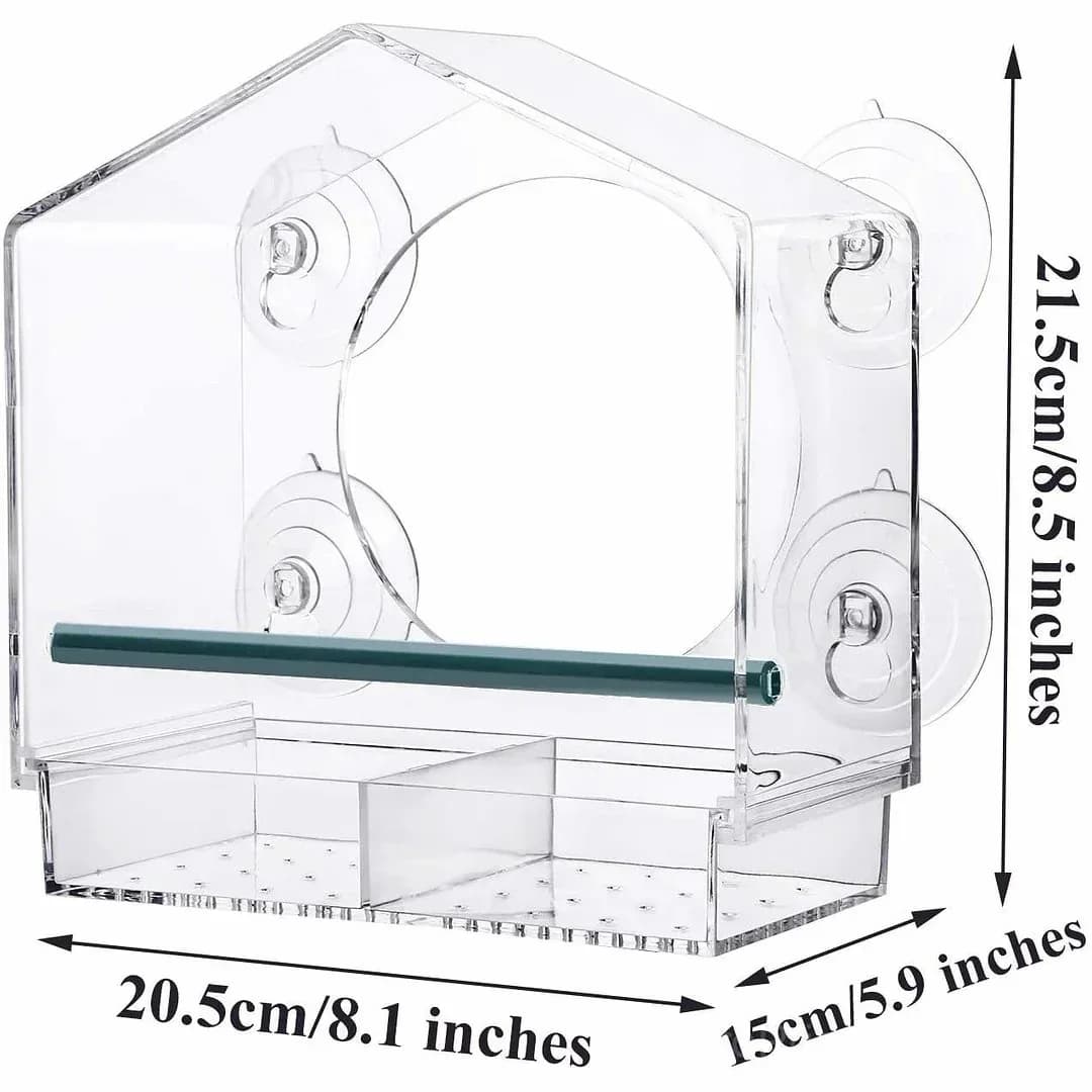 Outdoor Window Bird Feeder - View 8