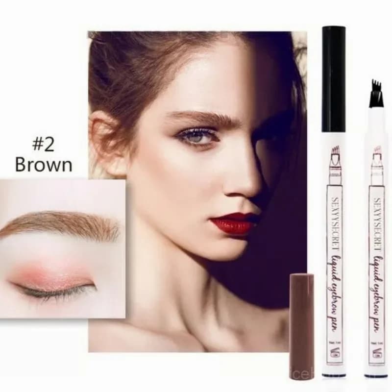 Waterproof Eyebrow Makeup, Chestnut Shade - View 5