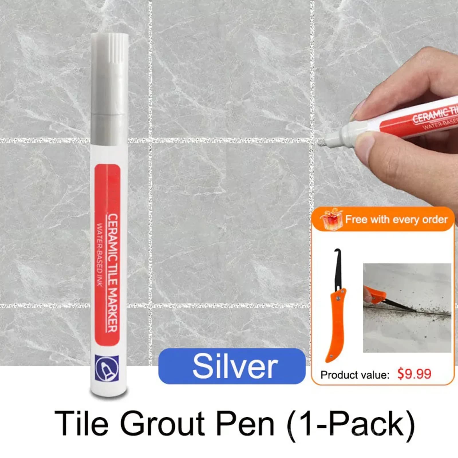 Anti-Mould Waterproof Joint Pen for Ceramic Tiles - View 12