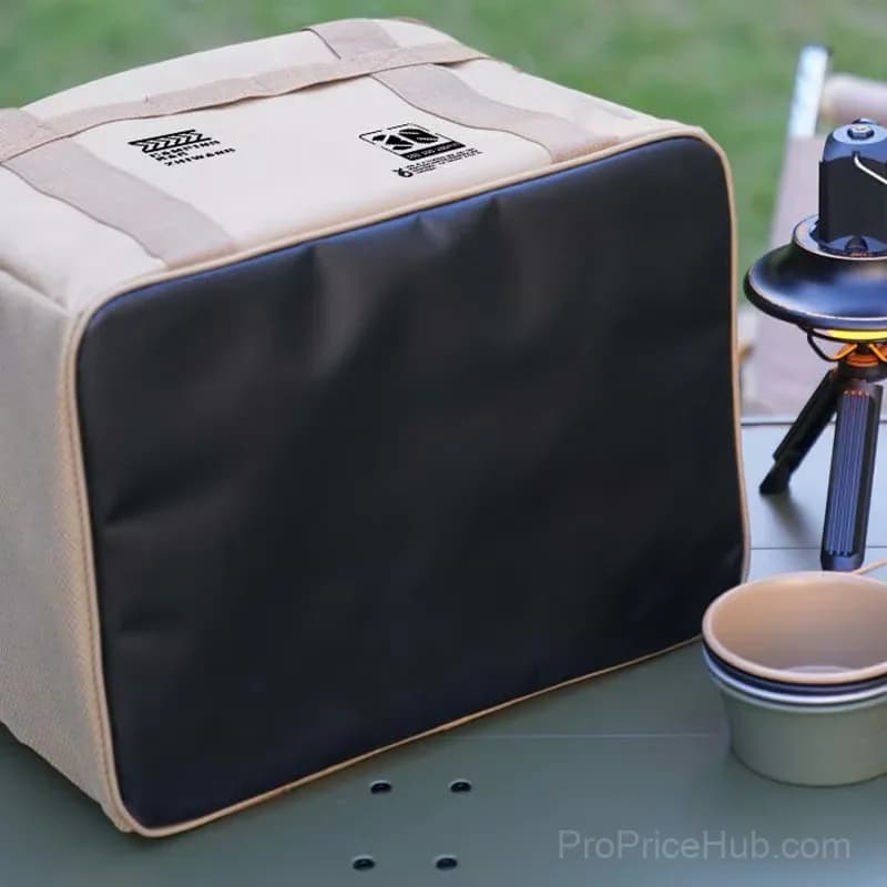 30L Waterproof Outdoor Folding Storage Bag, Khaki - View 7