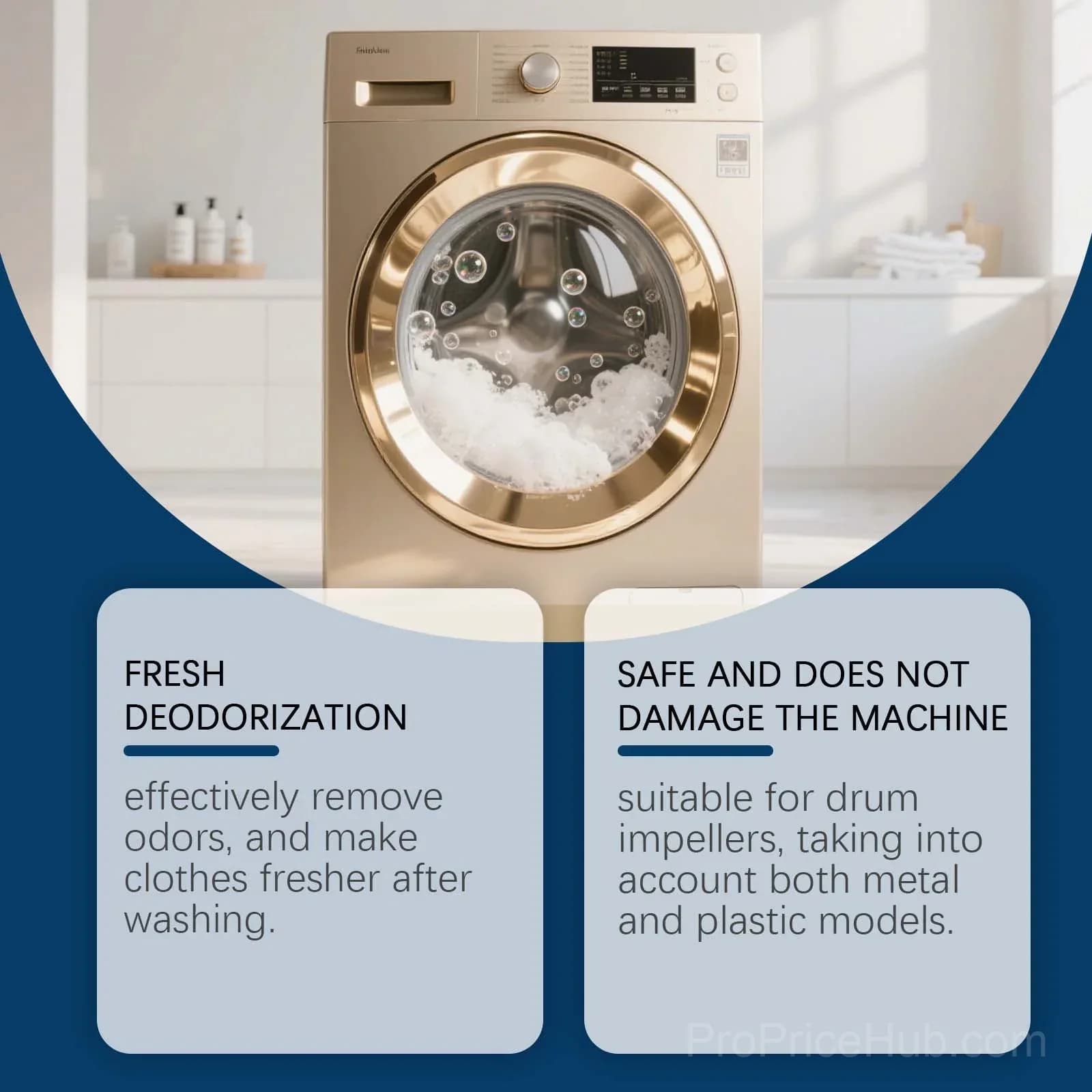Eco Washing Machine Cleaner – Pet Odor & Mold Remover - View 8