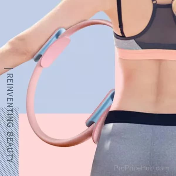 Purple Pilates Ring Fitness Trainer Resistance Circle - View 6