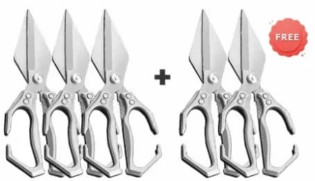 Heavy-Duty Multifunctional Kitchen Shears, Black - View 30
