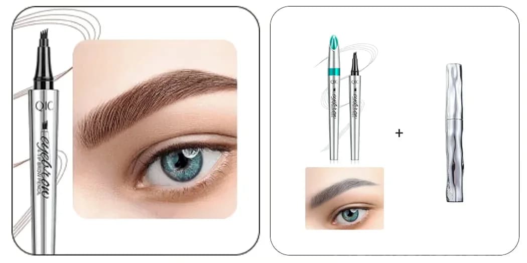 3D Waterproof Eyebrow Pencil, Light Brown, 2-Pack - View 42