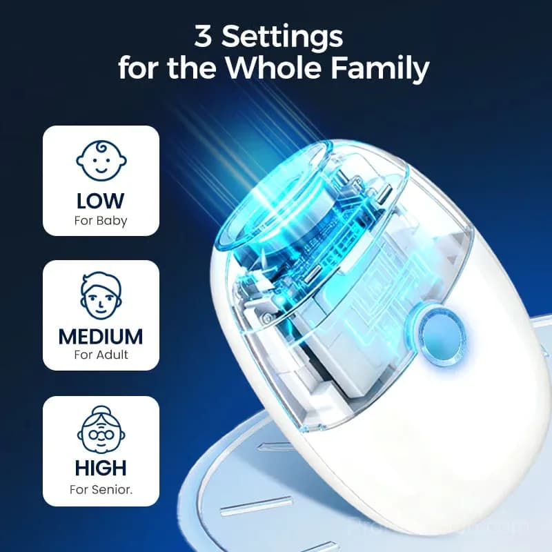 Automatic Fingernail Grinder for Adults & Children, 1 Pc - View 5