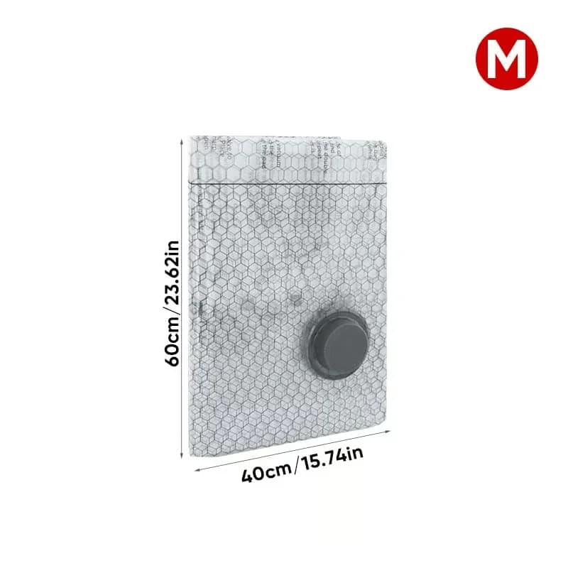 Vacuum Travel Compression Storage Bags, 6-Pack (2S, 2M, 2L) - View 2