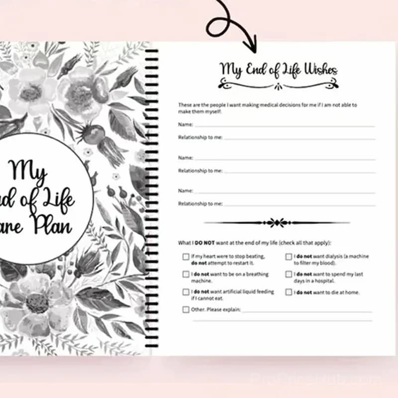 Sh*t...I'm Dead! End of Life Planner, Single Copy - View 21