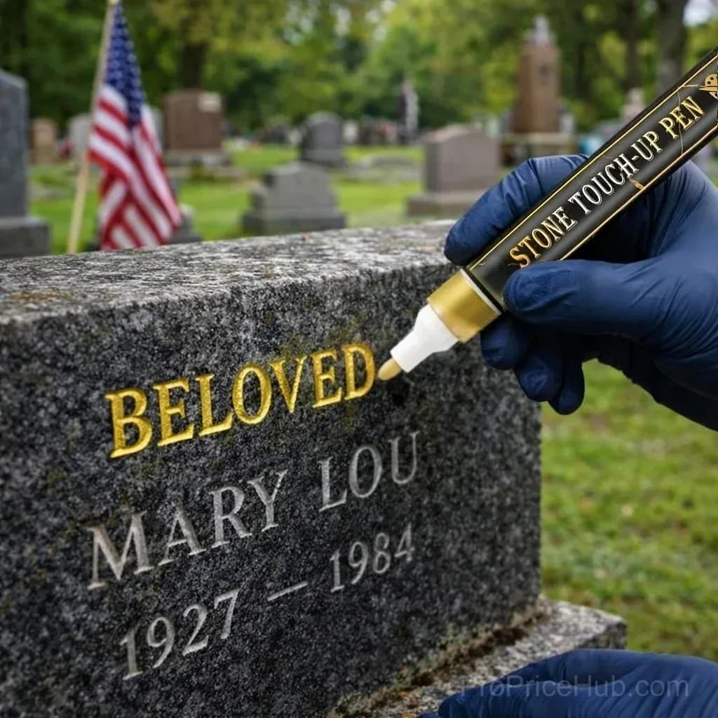 Gravestone Marker Pen for Restoring Faded Inscriptions - View 9