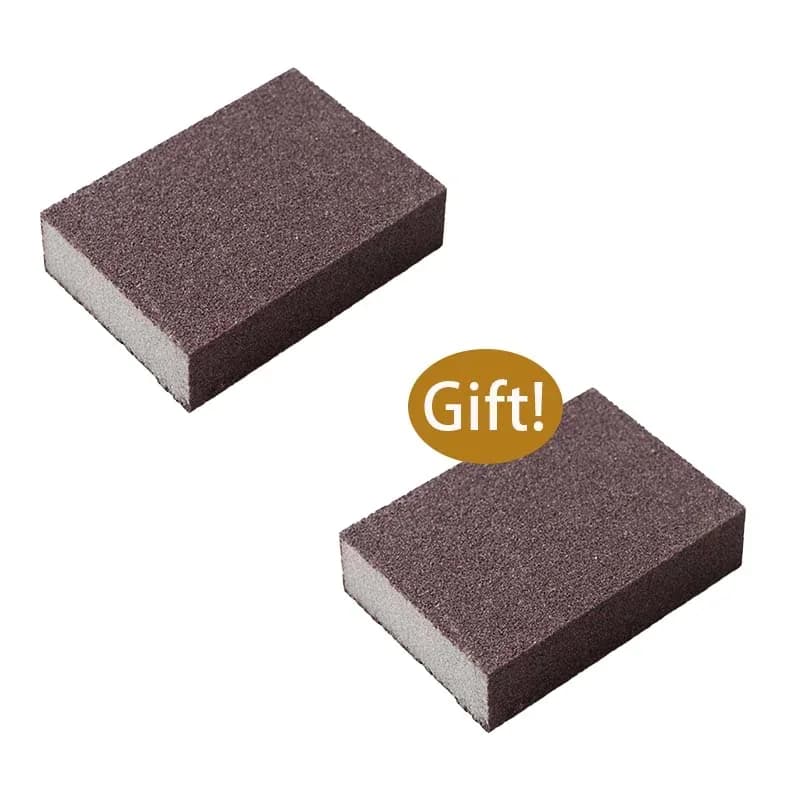 Emery Sponge Scrubber – Heavy-Duty Burnt Grease & Rust Remover with Ergonomic Handle - View 10