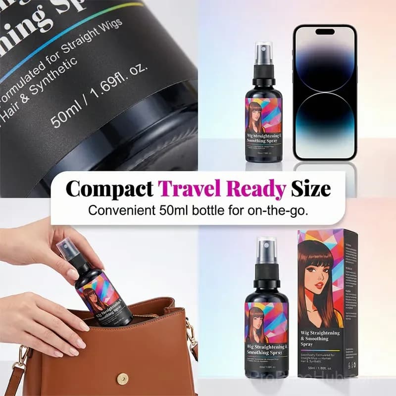 Wig Straightening & Smoothing Spray, 50 mL - View 9
