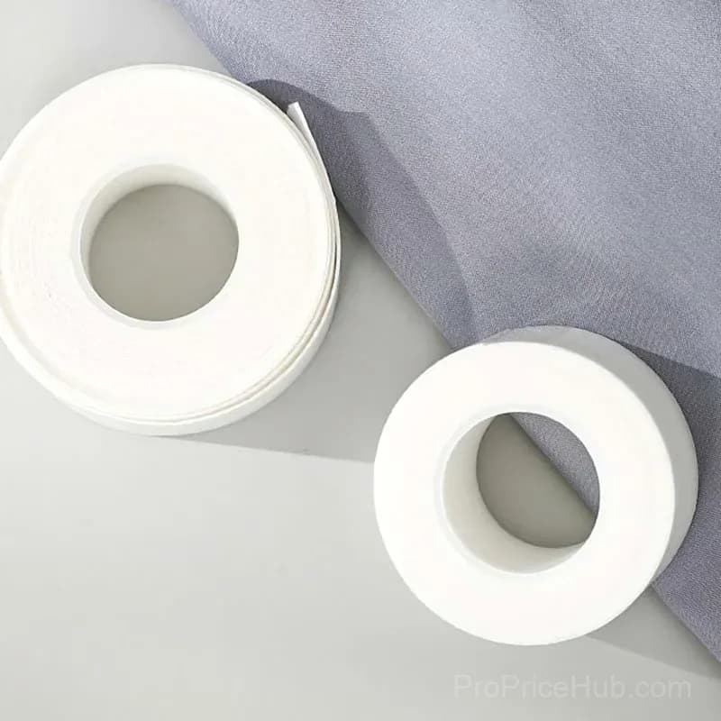 Invisible Disposable Collar & Cuff Liner Tape, White, 3m x 2.5cm - View 8