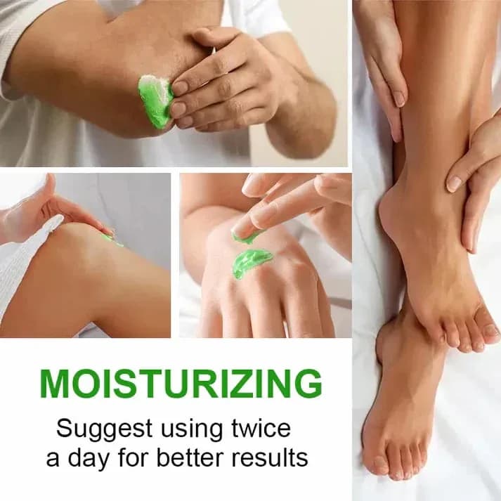 Soothing Aloe Vera & Tea Tree Foot Moisturizer, 2-Pack - View 6