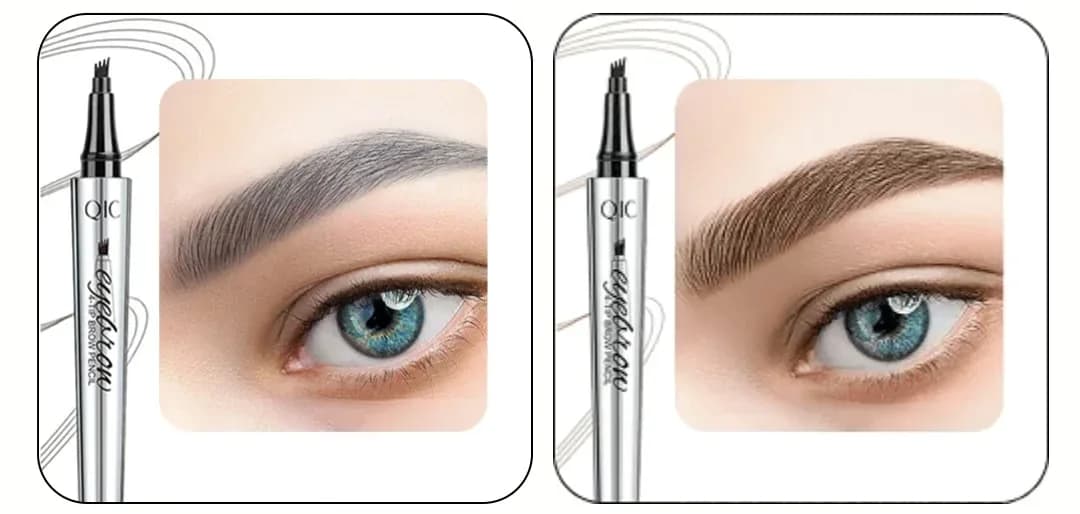 3D Waterproof Eyebrow Pencil, Light Brown, 2-Pack - View 53
